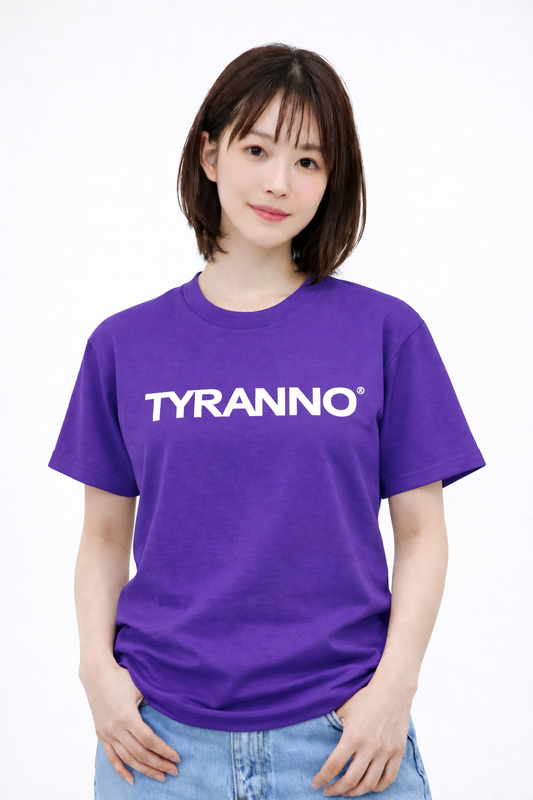 ティラノ半袖Tシャツ(ティラノ紫色相当)