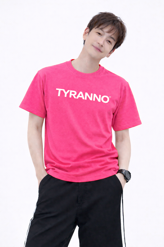 ティラノ半袖Tシャツ(ティラノピンク色相当)