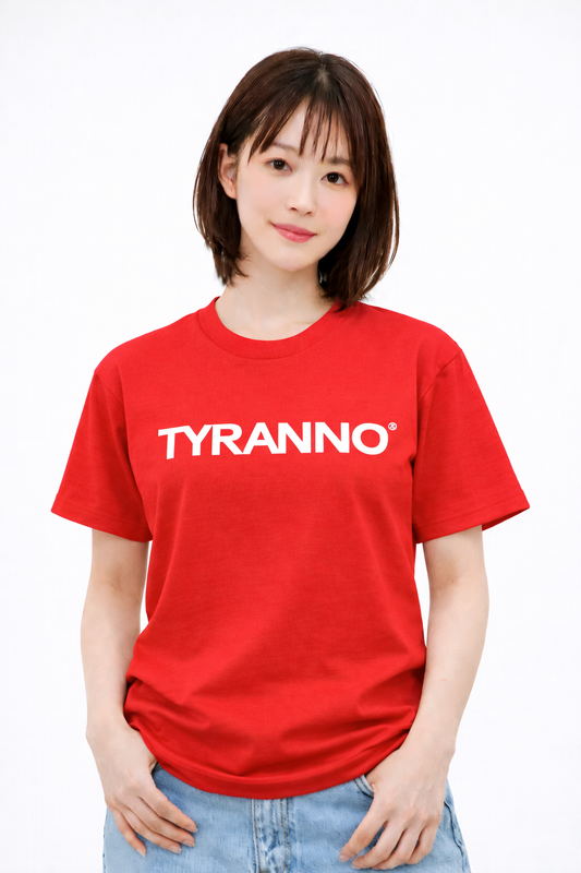 ティラノ半袖Tシャツ(ティラノ赤色相当)