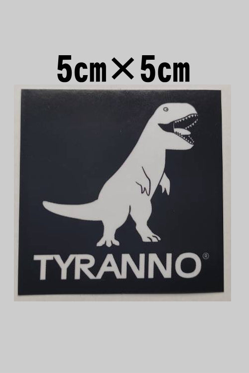 TYRANNOシール6枚セット（黒）