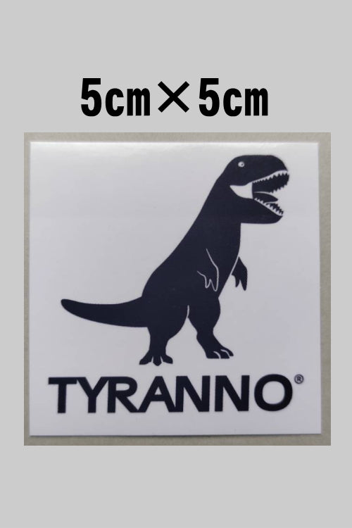TYRANNOシール6枚セット（白＆黒）